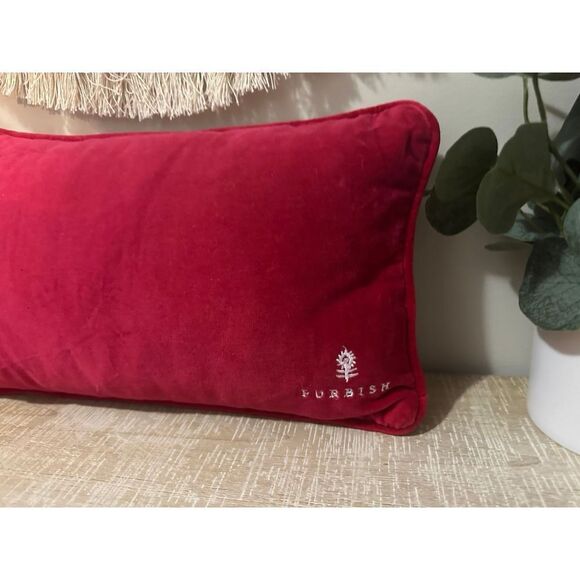 Furbish Studio Needlepoint Pillow Anthropologies - Picture 2 of 6